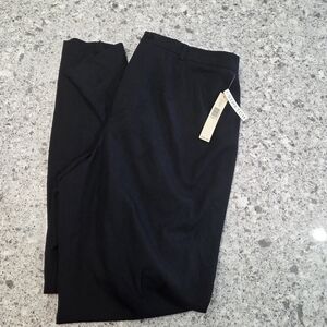 NWT Vintage Amanda Smith Women Black high waisted trouser Dress Pants Size 14